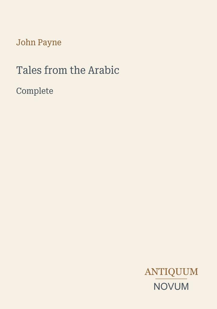 Tales from the Arabic