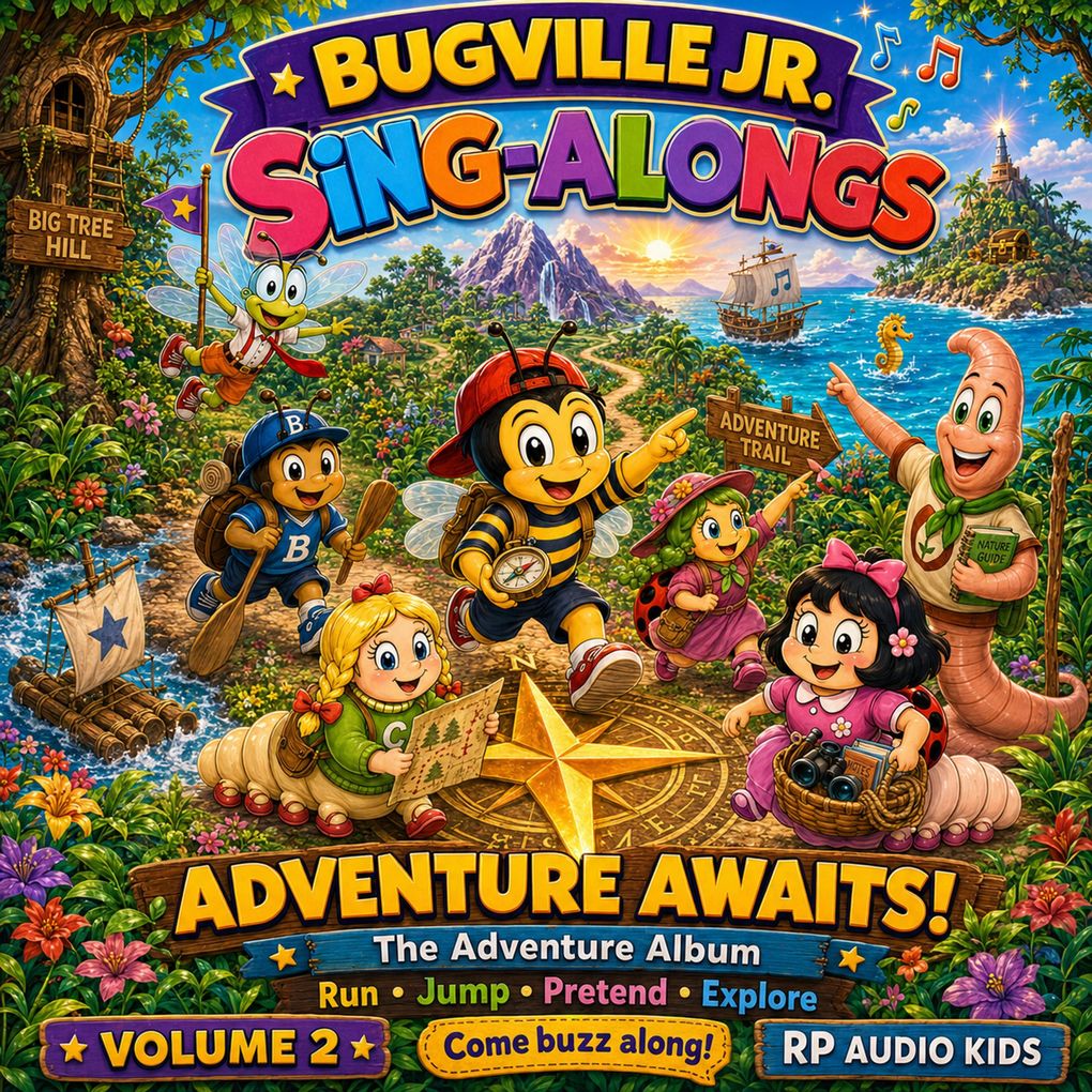 Adventure Awaits! (A Bugville Jr. Sing-Along)