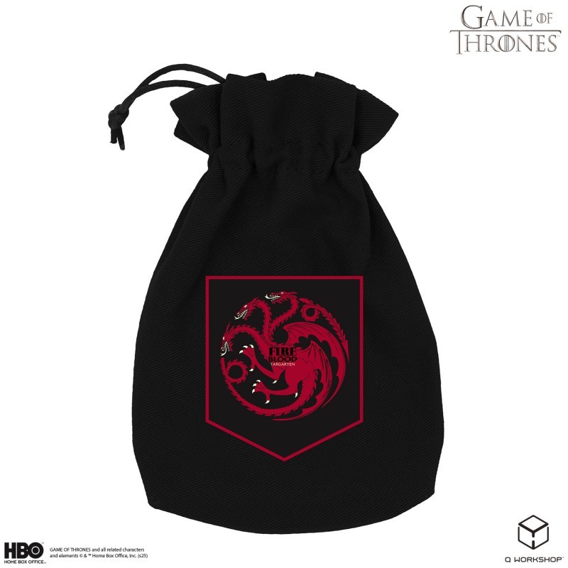 Pegasus QWO98215 - Game of Thrones Targaryen schwarz Würfelbeutel 165cm