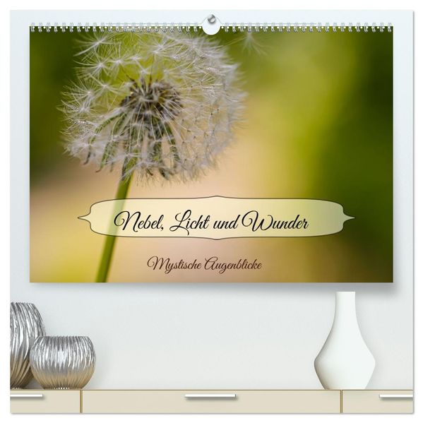 Nebel Licht und Wunder (hochwertiger Premium Wandkalender 2027 DIN A2 quer) Kunstdruck in Hochglanz