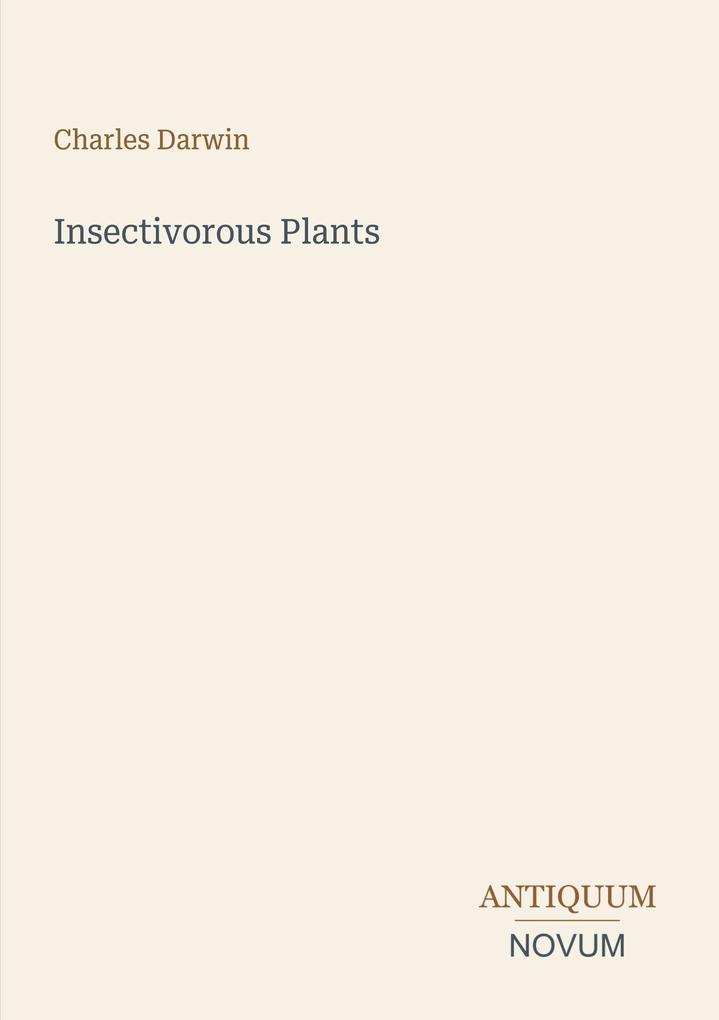 Insectivorous Plants