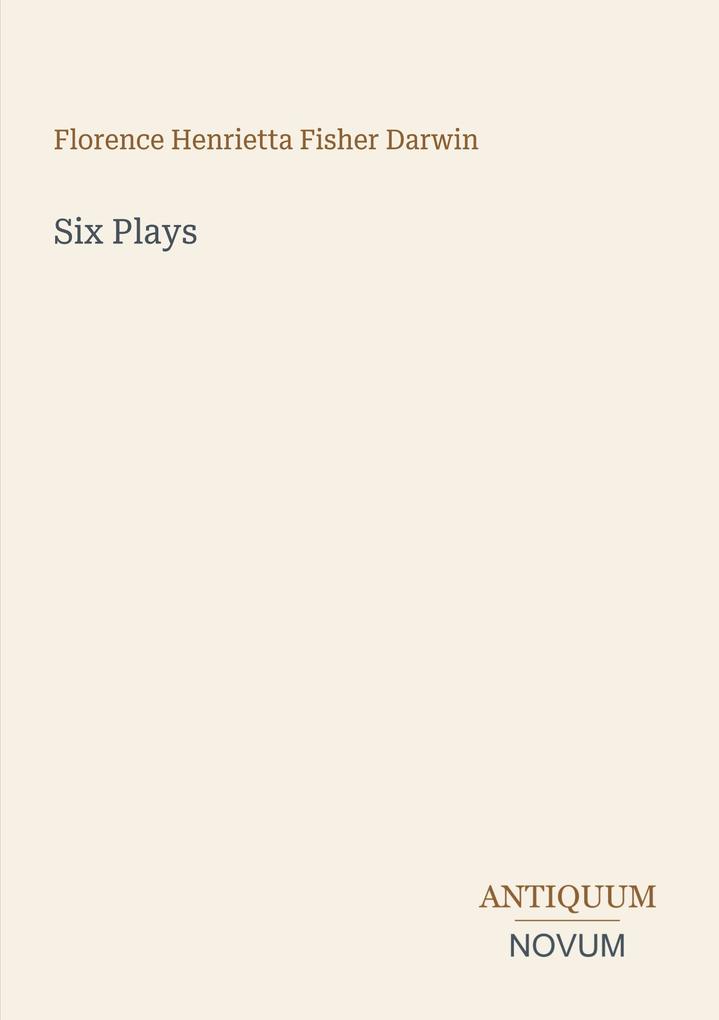 Six Plays