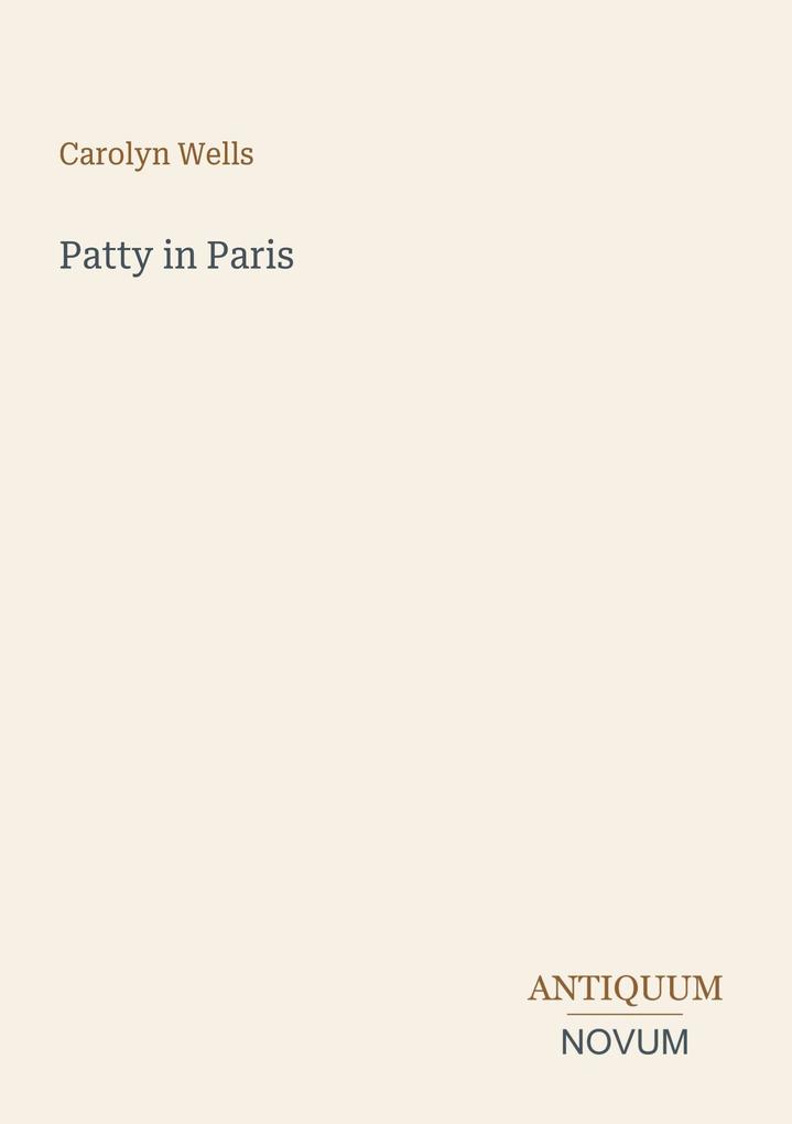 Patty in Paris