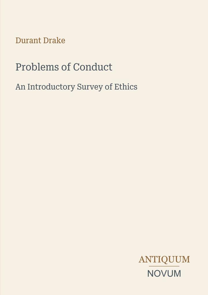 Problems of Conduct
