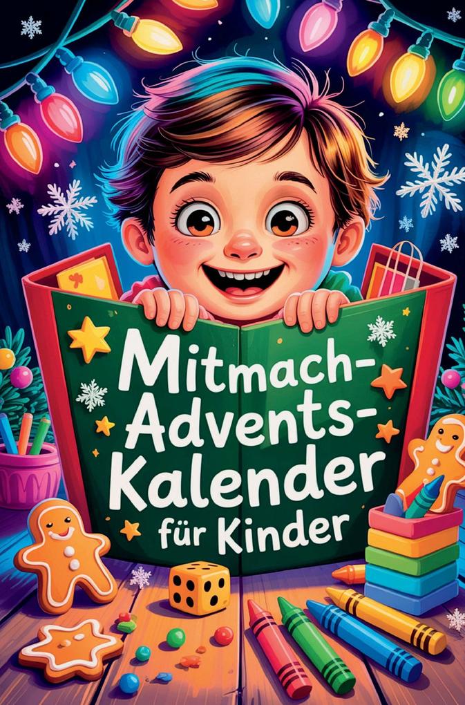 Mitmach-Adventskalender für Kinder: 24 Tage voller Spaß mit Rätseln Ausmalbildern & Spielen für eine magische Vorweihnachtszeit