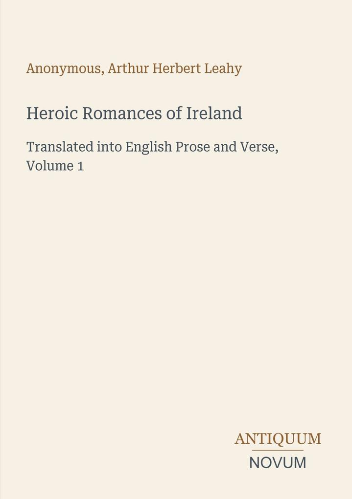 Heroic Romances of Ireland