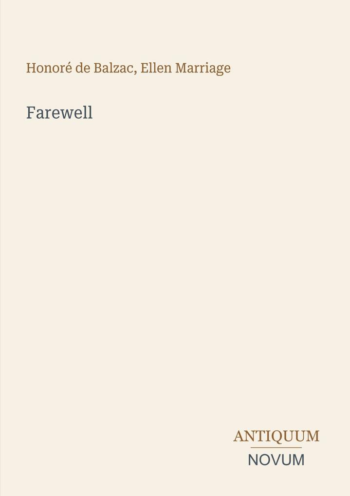 Farewell