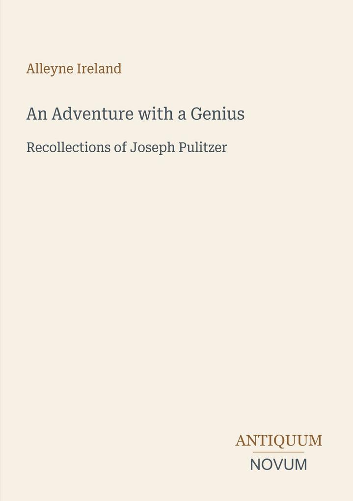 An Adventure with a Genius