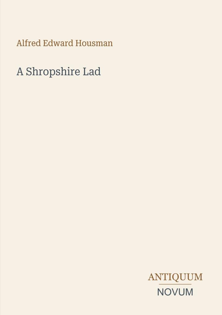 A Shropshire Lad