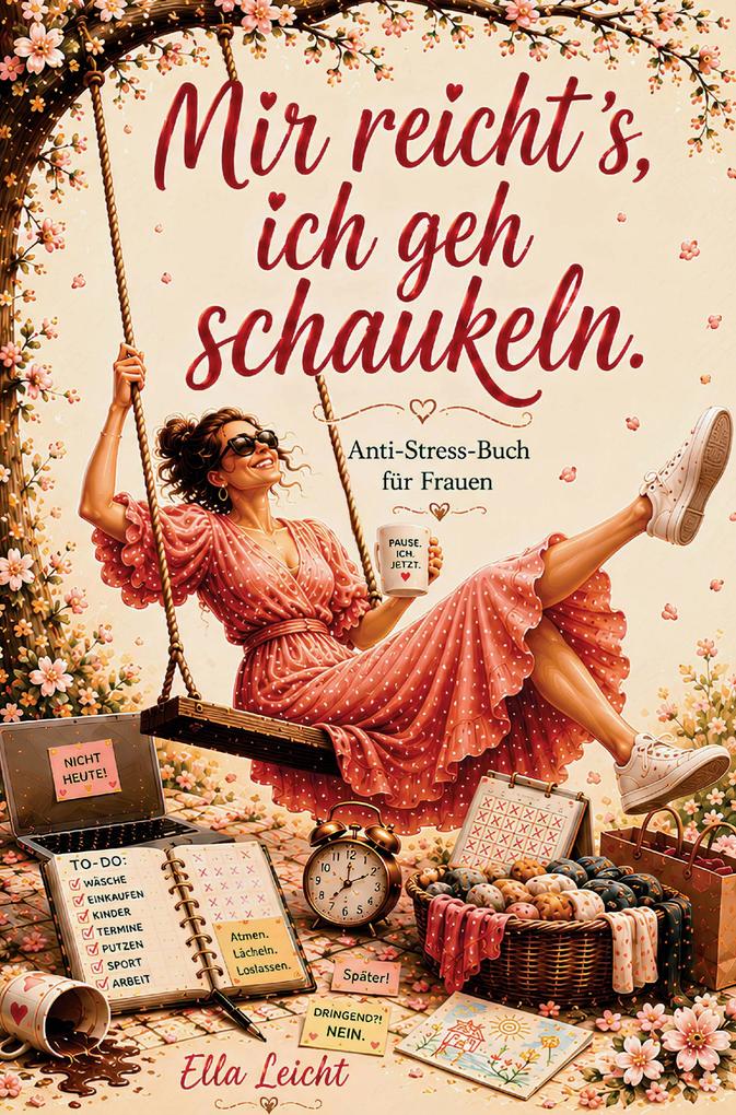 Mir reicht's ich geh schaukeln: Das lustige Anti-Stress-Buch & originelle Geschenk für Frauen mit zu vielen To-dos und zu wenig Zeit für sich