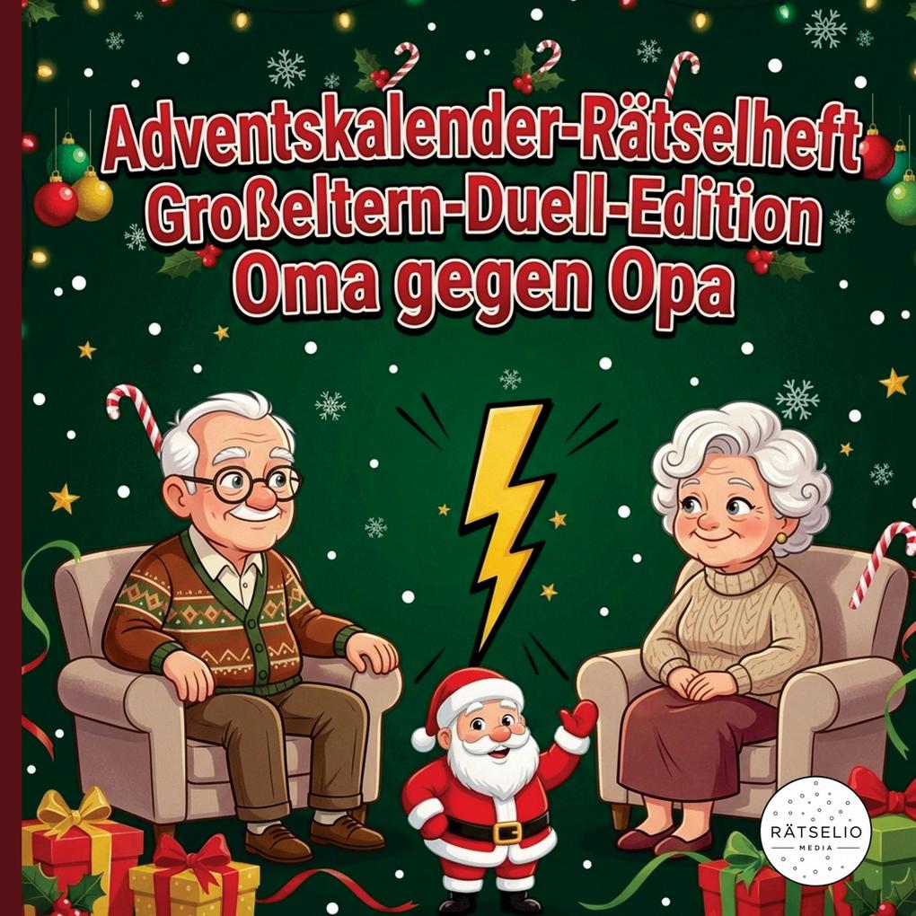 Adventskalender-Rätselheft Großeltern-Duell-Edition