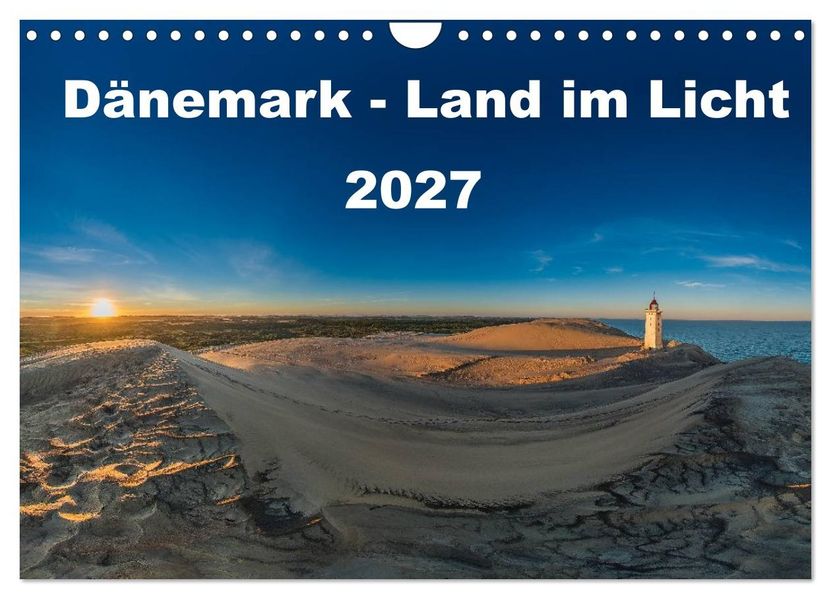 Dänemark - Land im Licht (Wandkalender 2027 DIN A4 quer) CALVENDO Monatskalender