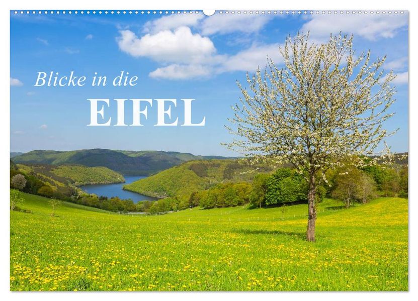 Blicke in die Eifel (Wandkalender 2027 DIN A2 quer) CALVENDO Monatskalender
