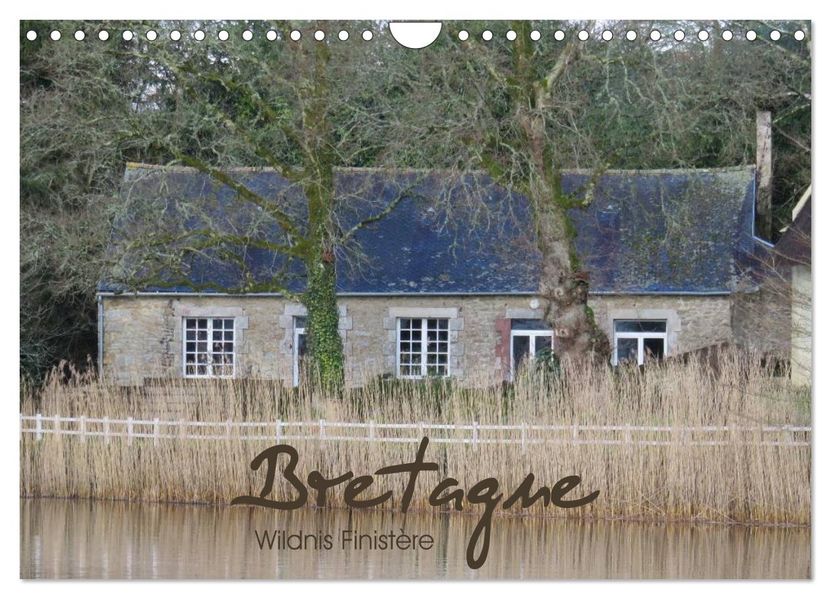 Bretagne - Wildnis Finistère (Wandkalender 2027 DIN A4 quer) CALVENDO Monatskalender