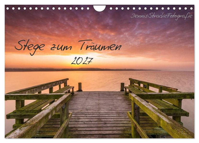 Stege zum Träumen (Wandkalender 2027 DIN A4 quer) CALVENDO Monatskalender