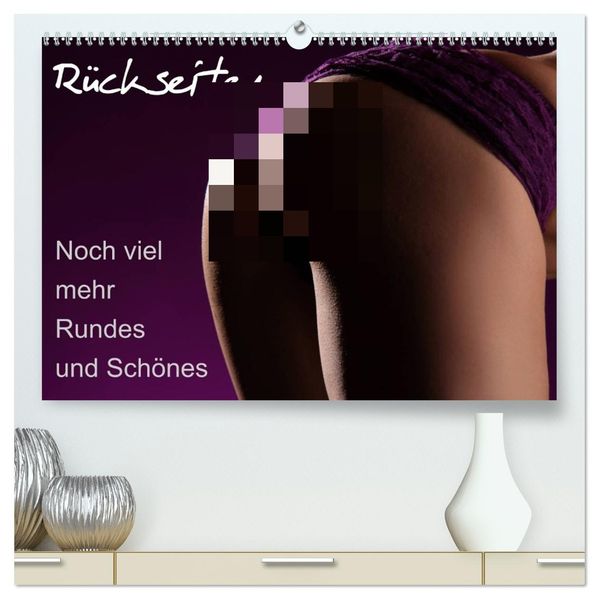 Rückseiten - Noch viel mehr Rundes und Schönes (hochwertiger Premium Wandkalender 2027 DIN A2 quer) Kunstdruck in Hochglanz