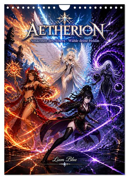 Aetherion (Wandkalender 2027 DIN A4 hoch) CALVENDO Monatskalender