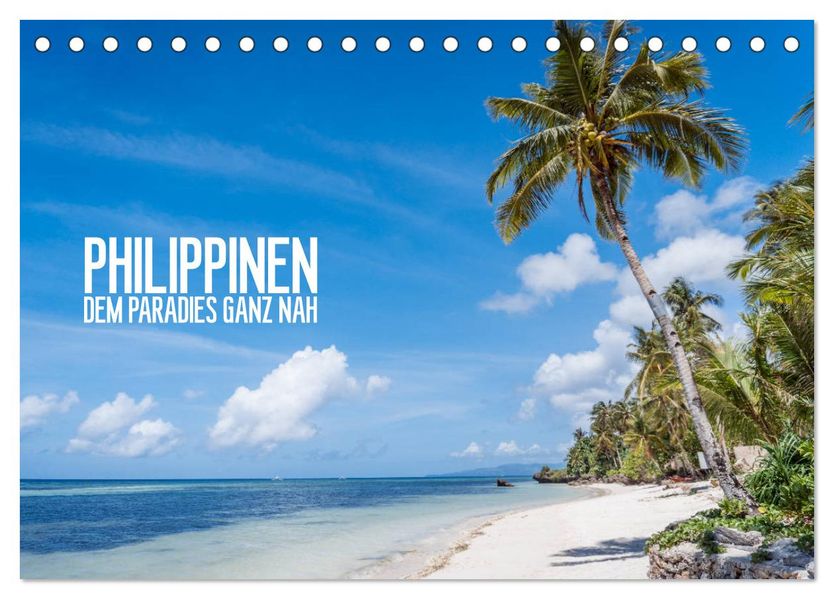 Philippinen - dem Paradies ganz nah (Tischkalender 2027 DIN A5 quer) CALVENDO Monatskalender