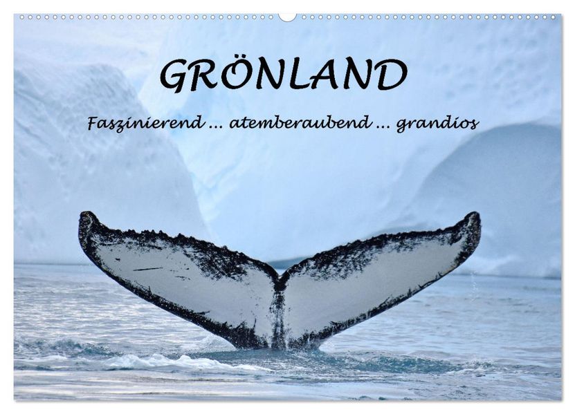 Grönland Faszinierend atemberaubend grandios (Wandkalender 2027 DIN A2 quer) CALVENDO Monatskalender