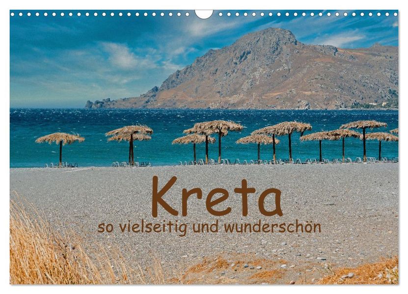 Kreta so vielseitig und wunderschön (Wandkalender 2027 DIN A3 quer) CALVENDO Monatskalender