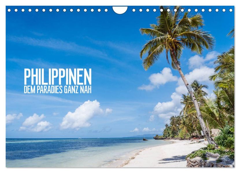Philippinen - dem Paradies ganz nah (Wandkalender 2027 DIN A4 quer) CALVENDO Monatskalender