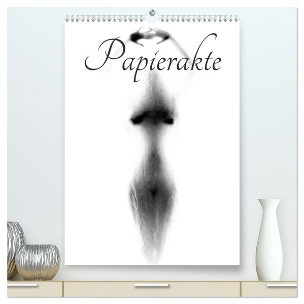 Papierakte (hochwertiger Premium Wandkalender 2027 DIN A2 hoch) Kunstdruck in Hochglanz