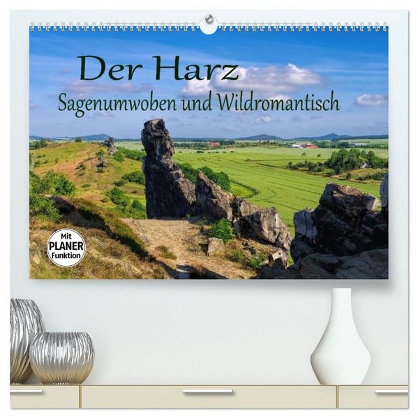 Der Harz - Sagenumwoben und Wildromantisch (hochwertiger Premium Wandkalender 2027 DIN A2 quer) Kunstdruck in Hochglanz