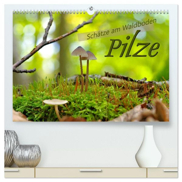 Pilze - Schätze am Waldboden (hochwertiger Premium Wandkalender 2027 DIN A2 quer) Kunstdruck in Hochglanz