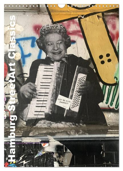 Hamburg StreetArt Classics (Wandkalender 2027 DIN A3 hoch) CALVENDO Monatskalender