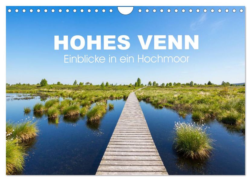 HOHES VENN - Einblicke in ein Hochmoor (Wandkalender 2027 DIN A4 quer) CALVENDO Monatskalender