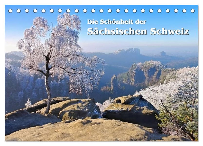 Die Schönheit der Sächsischen Schweiz (Tischkalender 2027 DIN A5 quer) CALVENDO Monatskalender