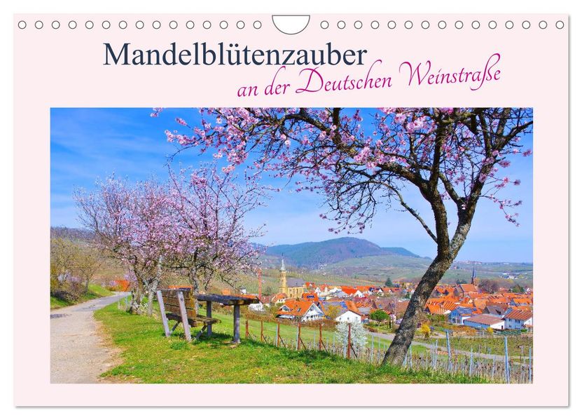 Mandelblütenzauber an der Deutschen Weinstraße (Wandkalender 2027 DIN A4 quer) CALVENDO Monatskalender
