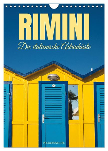 Rimini Die italienische Adriaküste (Wandkalender 2027 DIN A4 hoch) CALVENDO Monatskalender