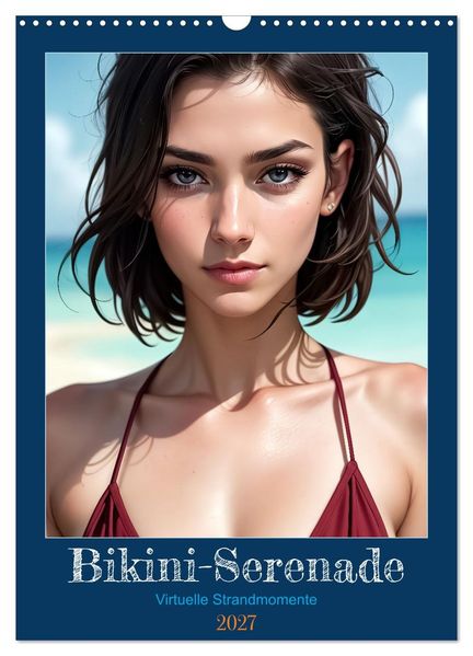 Bikini-Serenade (Wandkalender 2027 DIN A3 hoch) CALVENDO Monatskalender