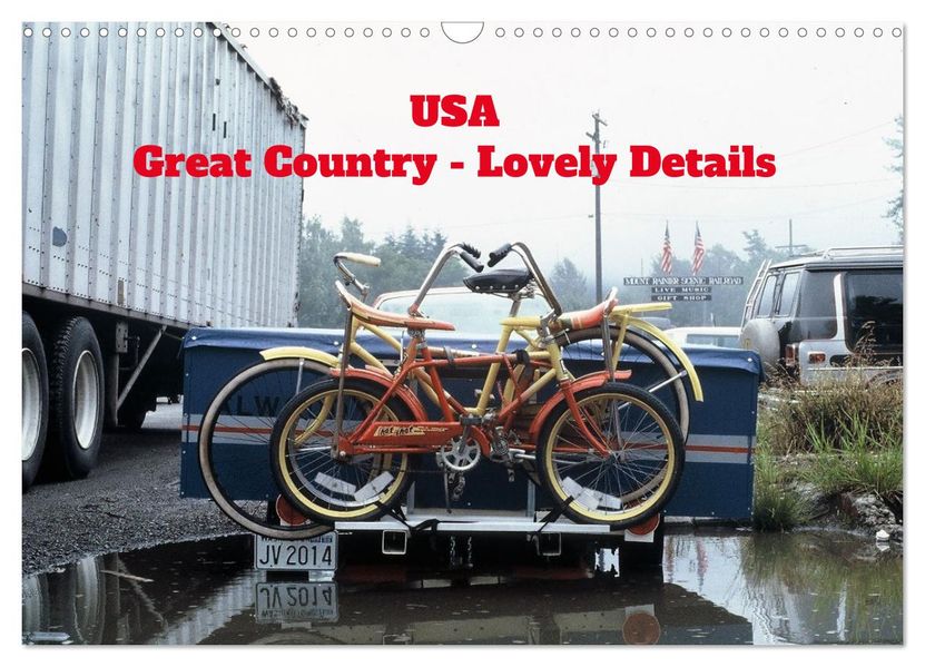 USA Great Country - Lovely Details (Wall Calendar 2027 DIN A3 landscape) CALVENDO 12 Month Wall Calendar