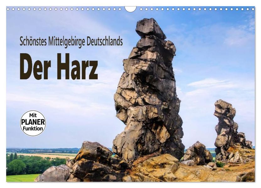 Der Harz - Schönstes Mittelgebirge Deutschlands (Wandkalender 2027 DIN A3 quer) CALVENDO Monatskalender
