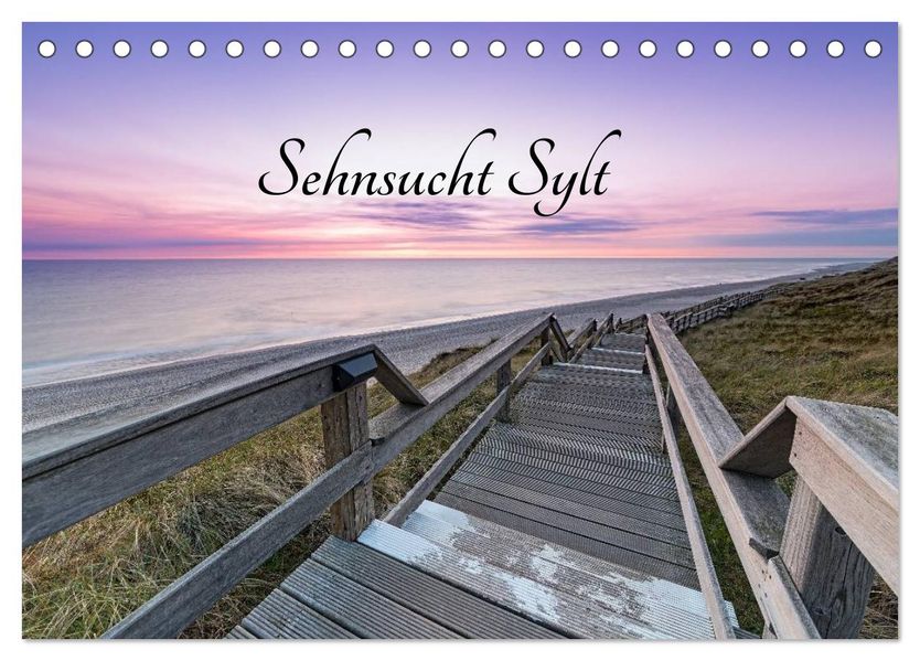 Sehnsucht Sylt (Tischkalender 2027 DIN A5 quer) CALVENDO Monatskalender