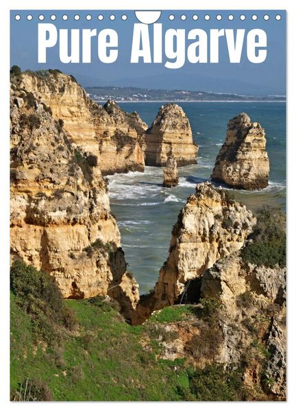 Pure Algarve (Wall Calendar 2027 DIN A4 portrait) CALVENDO 12 Month Wall Calendar
