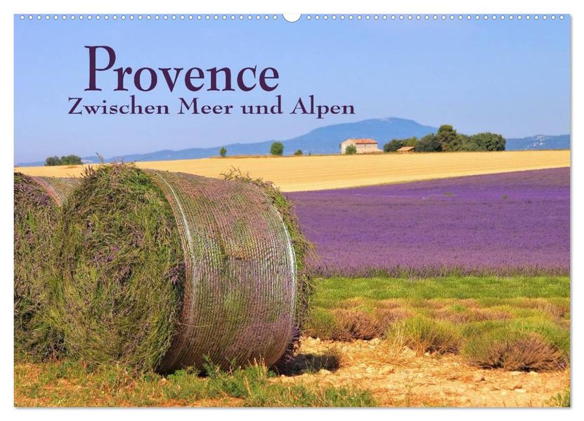 Provence - Zwischen Meer und Alpen (Wandkalender 2027 DIN A2 quer) CALVENDO Monatskalender