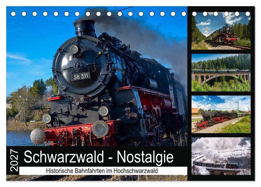 Schwarzwald-Nostalgie (Tischkalender 2027 DIN A5 quer) CALVENDO Monatskalender