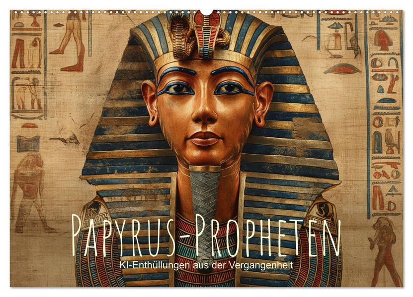 Papyrus-Propheten - KI-Enthüllungen aus der Vergangenheit (Wandkalender 2027 DIN A2 quer) CALVENDO Monatskalender