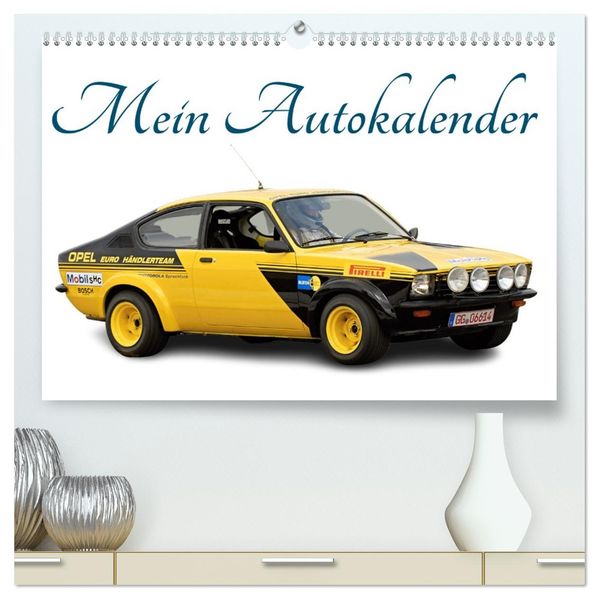 Mein Autokalender (hochwertiger Premium Wandkalender 2027 DIN A2 quer) Kunstdruck in Hochglanz