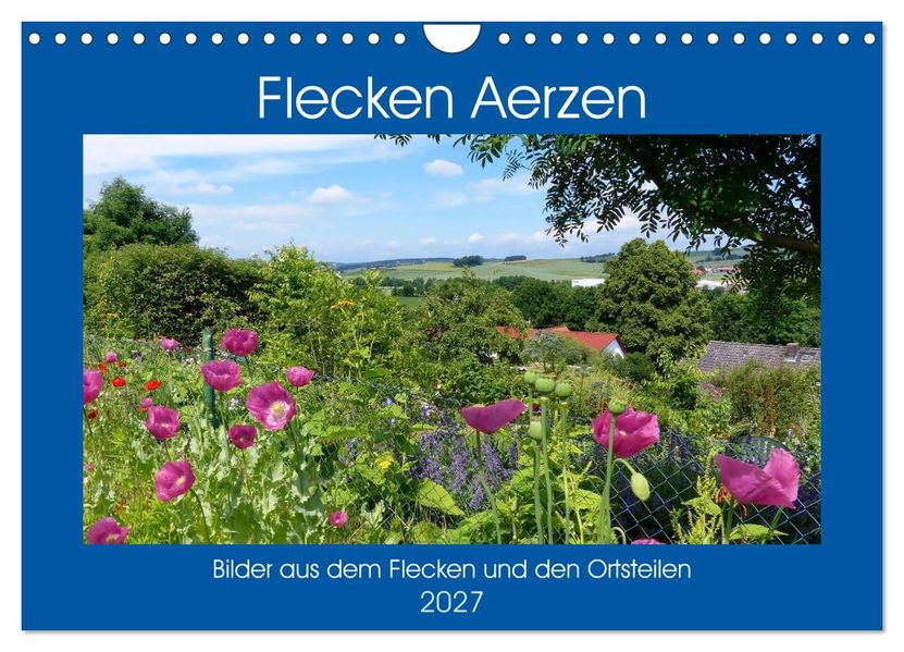Flecken Aerzen (Wandkalender 2027 DIN A4 quer) CALVENDO Monatskalender