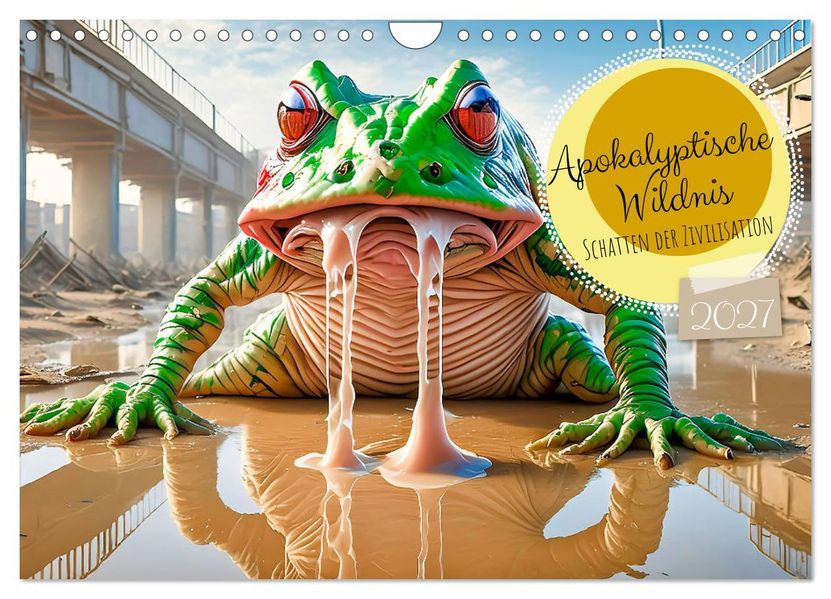 Apokalyptische Wildnis - Schatten der Zivilisation (Wandkalender 2027 DIN A4 quer) CALVENDO Monatskalender