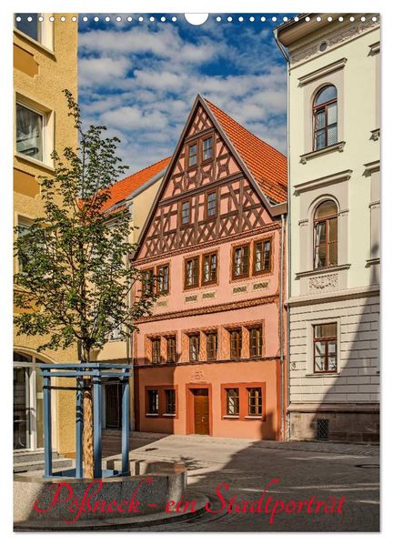 Pößneck - ein Stadtporträt (Wandkalender 2027 DIN A3 hoch) CALVENDO Monatskalender