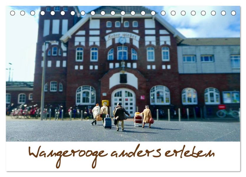 Wangerooge anders erleben (Tischkalender 2027 DIN A5 quer) CALVENDO Monatskalender