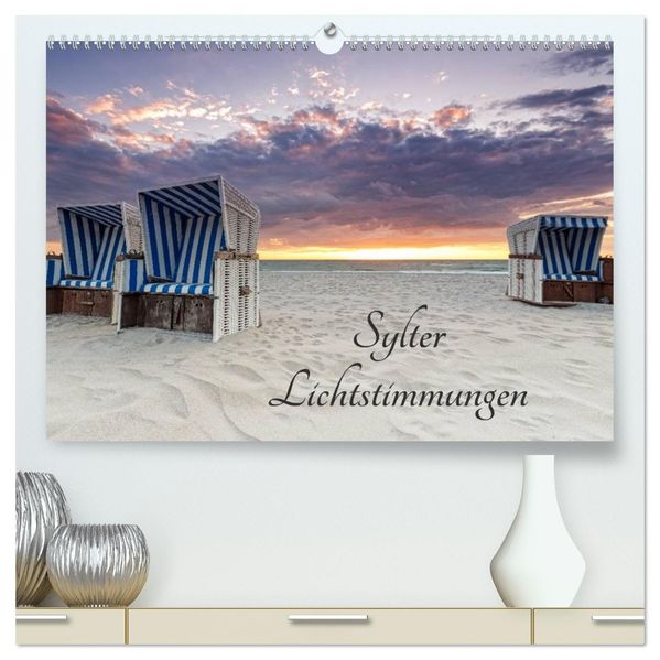 Sylter Lichtstimmungen (hochwertiger Premium Wandkalender 2027 DIN A2 quer) Kunstdruck in Hochglanz