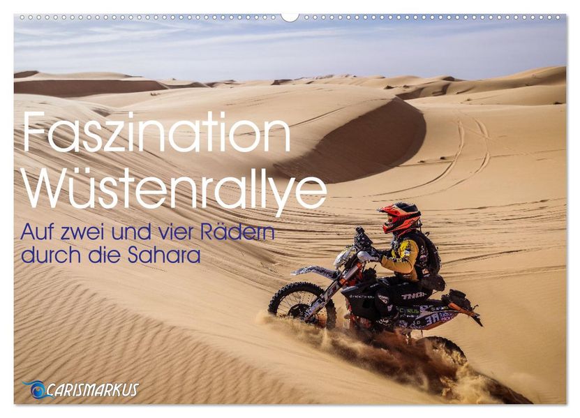 Faszination Wüstenrallye (Wandkalender 2027 DIN A2 quer) CALVENDO Monatskalender