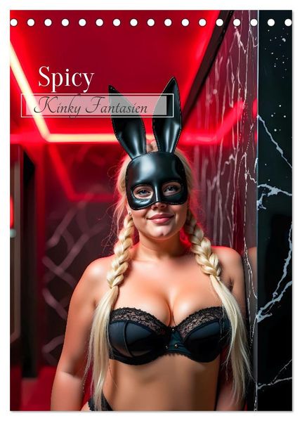 Spicy - Kinky Fantasien (Tischkalender 2027 DIN A5 hoch) CALVENDO Monatskalender