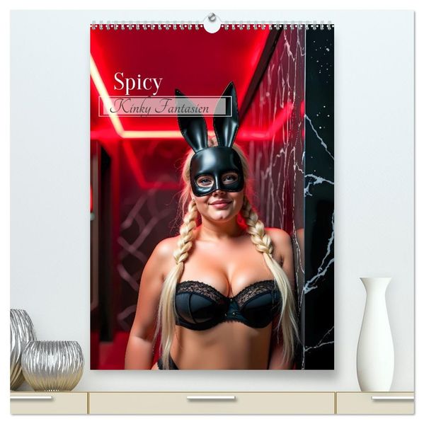 Spicy - Kinky Fantasien (hochwertiger Premium Wandkalender 2027 DIN A2 hoch) Kunstdruck in Hochglanz